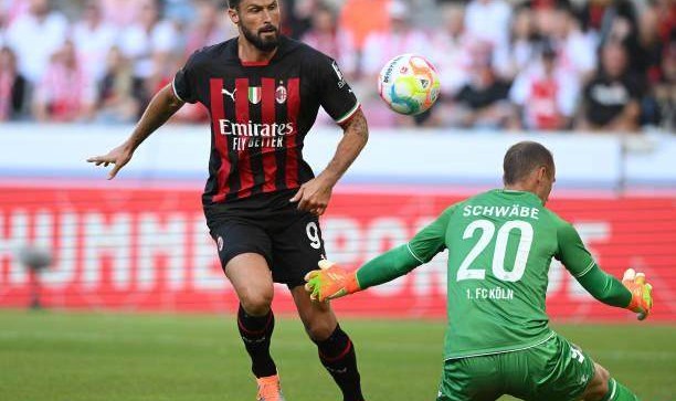 开云-米兰热身赛吉鲁天秀，满血雷比奇解决米兰锋线问题